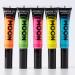 Buy Moon Glow Neon UV Mascara Set of 5 | Bright Neon Colors that Glow Under Blacklights | International Shipping Available - Buy Online on GoSupps.com