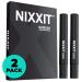 NIXXIT Nail Biting Treatment for Adults - Stop Nailing Biting Pen and Thumb Sucking for Adults & Children - Non Glossy Bitter Taste - Safe & Effective Solution - USA Made - Adults (2 - Pack)