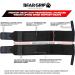 Bear Grip Wrist Support Bands for Weightlifting - Black - Ultimate Support for Weightlifting & Powerlifting Comfortable Adjustable International Shipping Available - Buy Online on GoSupps.com