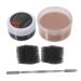 FOMIYES 2 Sets Scar Makeup Set Halloween Skin Wax Wound Wax Scar Wax Kit Makeup Wax Moulding Scars Fake Scab Blood Special Effect Skin Wax Halloween Makeup Stainless Steel Lacquer Wax Face