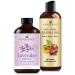 Handcraft Blends Soothing Skin Set: Jojoba Oil (8 Fl Oz) and Lavender Essential Oil (4 Fl Oz) 100% Pure & Natural for Sensitive Skin Massage and Relaxation
