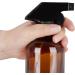 Relaxdays 2x 500ml Refillable Glass Spray Bottles - Mist & Jet Atomizer for Hair Care & Cleaning - Empty Brown Set - Buy Online on GoSupps.com