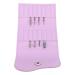 Nail Grinding Bits Organizer Bag Fashionable Nail Drill Bit Storage Portable Multilayer Pouch with PU Leather for Home Salon