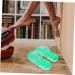 MAGICLULU 2 Pairs Slippers Quick Drying Shower Slippers Green Home Indoor Slippers Non Dorm Shoes Gym Foot Spa Soak Tub Shower Footware Massaging Travel Pvc Household Plastic Barrel 25x9.5cm 8x4pcs Greenx4pcs - Buy Online on GoSupps.com