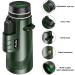 Pankoo 40X60 Monocular Telescope with Smartphone Holder & Tripod - HD Compact Monocular for Bird Watching, Hunting, Hiking - 2021 Power Prism Monoculars for Adults and Kids - Buy Online on GoSupps.com