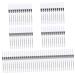 Beavorty 84 Pcs Eyeliner Pencil Highlighter Eyeshadow Womens Suits White Makeup Pen Lying Silkworm Pen Active