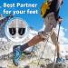 3/4 Orthotic Insoles for Plantar Fasciitis Relief - High Arch Support Shoe Inserts for Flat Feet & Heel Pain | Medium Size (Men 6.5-8.5 / Women 7.5-9.5) - International Shipping Available - Buy Online on GoSupps.com