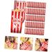 SOLUSTRE Disposable Snack Containers 50pcs Popcorn Packaging Bag Paper Food Packing Box Party Snack Bucket - Buy Online on GoSupps.com