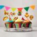 36pcs Mexican Feliz Cumplea os Cactus Happy Birthday Cupcake Toppers Dessert Muffin Food Picks Taco Mexican Cinco De Mayo Theme Fiesta Chilli Sombrero Cupcake Party Supplies - Buy Online on GoSupps.com
