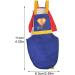 Bird Diaper Adjustable Parrot Flight Suits Leakproof Parrot Nappy Bird Flight Harness Suit Reusable Protective Parrot Nappy Clothes Fit Different Types of Parrots - Buy Online on GoSupps.com