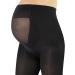 Calzitaly Maternity Footless Tights Black 100 DEN | Pregnancy Leggings | Made in Italy | Size L - Buy Online on GoSupps.com