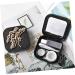 Solustre 3-in-1 Carrying Bag for Contact Lenses & Vintage Perfume Bottles - Lens Applicator Glass Case Travel Case with Mirror - Buy Online on GoSupps.com