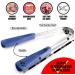 Professional Tongue Scraper Kit with Travel Case - 2 Pack Stainless Steel Cleaner for Adults & Kids | Medical-Grade & Flexible | Upgraded Version - Buy Online on GoSupps.com