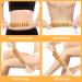 Wood Therapy Massage Tools Kit - 2PC Anti-Cellulite & Lymphatic Drainage 9-Wheel Roller for Body Shaping & Relaxation - Buy Online on GoSupps.com