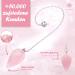 Shop Rose Quartz Divination Pendulum for Radiesthesia | Crystal Healing Tool - Buy Online on GoSupps.com