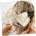 Beaupretty 1pc Hairpin Bowknot Hairpins Large Hair Bows Wedding Hair Clips for Brides Rhinestone Headpiece Goody Hair Clips for Women Pearl Tiara Women Barrette Girl Hairpin Barrette - Buy Online on GoSupps.com
