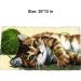 DIY Rug Latch Hook Kits for Adults  20x12  P-1011 P-1011 Rug DIY - Buy Online on GoSupps.com