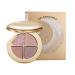 Palette de Fard Paupi res Maquillage | Highlighter 4 en 1 Effet Fards Joues Paillet s et Illuminateur pour Femmes et Adolescents Voyage N 5
