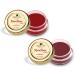 Organic Netra Sindoor/Kumkum Paste Waterproof Long lasting Smudge Proof Sindoor Pure and Natural Deep Red Colour Natural and Organic Ingredients 8gm Each (Maroon & Red)
