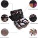 VASKER Large Makeup Train Bag - Professional 3 Layer Travel Case Organizer - Leopard Print Waterproof Cosmetic Toiletry Bag with Shoulder Strap - Ideal Gift for Women - Buy Online on GoSupps.com
