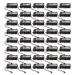 (40 Pack) 2000mAh 3.6V MR-J3BAT PLC Non-Rechargeable Li-ion Battery for ER6VC119A/B MELSERVO MR70 with Black Plug