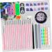 Housoutil 1 Set Nail Art Brush Nail Rhinestone Manicure Pedicure Kit Nail Painting Tools Nail Art Pen Manicure Kit Nail Dotting Pen Nail Polish Kit Nails Rhinestones Nail File Painted 20X2X1CM As Shown - Buy Online on GoSupps.com