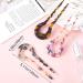 Vintage Cellulose Acetate French Hair Sticks Set - 3 PCS U Shape Hair Clips for Women and Girls with Long Thick Hair (Sawtooth Design) - Buy Online on GoSupps.com