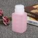 Empty Dispenser Pump Bottle Refillable Nail Art Polish Remover Press Bottle Lotion Makeup Removal Pump Press Bottle for Nail Salons Makeup Artists(Pink) - Buy Online on GoSupps.com