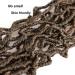 Dorsanee 14 Inch Faux Locs Crochet Hair 7 Packs 1B/27 - Pre-looped Distressed Goddess Locs for Black Women - Buy Online on GoSupps.com