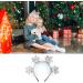 BORFUE Christmas Snowflake Headbands Snowflake Head Boppers Xmas Holiday Favors Gifts for Women Costume - Buy Online on GoSupps.com