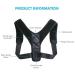 Nanet Posture Corrector Brace | Adjustable Straight Strap for Men and Women - Size M 28-40 in. | Posture Support and Alignment Solution - Buy Online on GoSupps.com