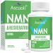 Sublingual NMN 500mg + Trans-Resveratrol Purity 99%, 3-in-1 Advanced Formula NMN Resveratrol Supplement for Boost NAD+, Immune & Energy Support, Anti-Aging, Skin & Overall Health, 120 Lozenges 120 Lozenges (Pack of 1)