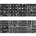 761pcs Kids Temporary Tattoo Stencils Kit - Face Body Paint Henna & Glitter Designs for School, Birthdays, Halloween - 20 Sheets Girls Boys Party Favor Supplies - Buy Online on GoSupps.com