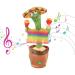 MAIGO Dancing Cactus Toy - Talking Cactus Toy Cactus Toy Dancing Cactus Singing Cactus Toy 120 Songs Baby Cactus Toy Dancing Cactus Toy Repeat What You Say Interactive Baby Toys (clothes)
