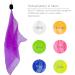 Buy Diabolo UV Glow Poi - Purple Angel Wings Spinning Poi for Beginners & Professionals | 60cm Soft Spiral Poi - International Shipping - Buy Online on GoSupps.com