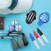 DESELL Golf Ball Marker Stencils Kit - 3 Ball Markers, 3 Color Line Pens - Triple Track Alignment Tool - Buy Online on GoSupps.com