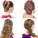 8 Piece Vintage Hairstyle Hair Side Combs and Pins Set | U Shaped Teeth Hair Fork Clip for Updo Bun | Hair Stick Hair Accessories - Buy Online on GoSupps.com