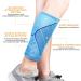 Wading Bandage Compression Calf Supports - 2 PCS Calf Sleeves for Pain Relief & Recovery for Men & Women - Blue Medium - Ideal for Training Cycling & Running - Buy Online on GoSupps.com