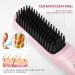 Buy Cordless Hair Straightening Brush & Comb - Fast Heating All Hair Types 30 Min Auto Shut-Off - Pink - Buy Online on GoSupps.com