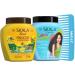 SKALA-Hair-Type-3ABC - Mais Cachos/Passion Fruit Combo - Hydrate Curls Eliminate Frizz For Curly Hair - 2-IN-1 Conditioning Treatment Cream to Comb - Buy Online on GoSupps.com