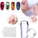 Biutee Nail Stamping Plates Kit with 1 Stamper and 1 Scraper Templates Tree Flower Animal Snowflake Image Stencils Vintage Ethnic Plate Stamp Art for Manicure - Buy Online on GoSupps.com