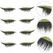 POPETPOP Glitter Eyeliner 8 Pairs False Eyelash Stickers Eyeliner Pencil Fruit Shaped Shower Sponge Creative Eyelash Decals - Buy Online on GoSupps.com