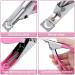 UNbit Nail Clipper Professional Nail Clippers Straight Edge Nail Manicure Tips Cutter Cut Fake Nails False - Buy Online on GoSupps.com