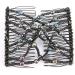 Hair Combs with Elastic Double Comb for Thick Flexible Butterfly Hair Comb Magic Stretchy Hairpin for Women Girls Hair Accessory(Black) - Buy Online on GoSupps.com