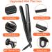 LOVANI Mini Flat Iron - Nano Titanium, Dual Voltage, 0.5 Inch Hair Straightener + Heat Resistant Travel Bag - Buy Online on GoSupps.com
