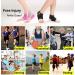 Qchomee 1 Pair Girls Boys Ankle Support Brace Compression Neoprene Ankle Strap Foot Wrap Protector for Strains Sprains Arthritis Ankle Tendon Pain Relief Exercises Basketball Ski Cycling Running Rose Pink EU 30-35 recommend Kids UK 1-2.5 - Buy Online on GoSupps.com