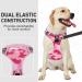 Dociote Anti-Pull Dog Harness & Safety Tableware - Reflective Handle Camo Pink | Perfect for Medium & Large Dogs - Buy Online on GoSupps.com