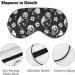 Buy Pandas Sports Football Funny Eye Mask - Soft Blindfold for Sleeping & Travel | Adjustable Strap Eyeshade - Buy Online on GoSupps.com