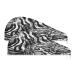 Python Print Dry Hair Cap 2 Piece Quick Drying Towel Set with Button Headband Super Absorbent Soft & Comfortable