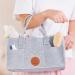 Large Baby Diaper Caddy Organizer for Changing Table - Nursery Storage Organizer (Classic Gray) - Buy Online on GoSupps.com
